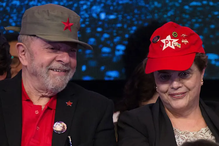 Lula e Dilma: as defesas ainda não se pronunciaram sobre a abertura do inquérito (Agência PT/Divulgação)