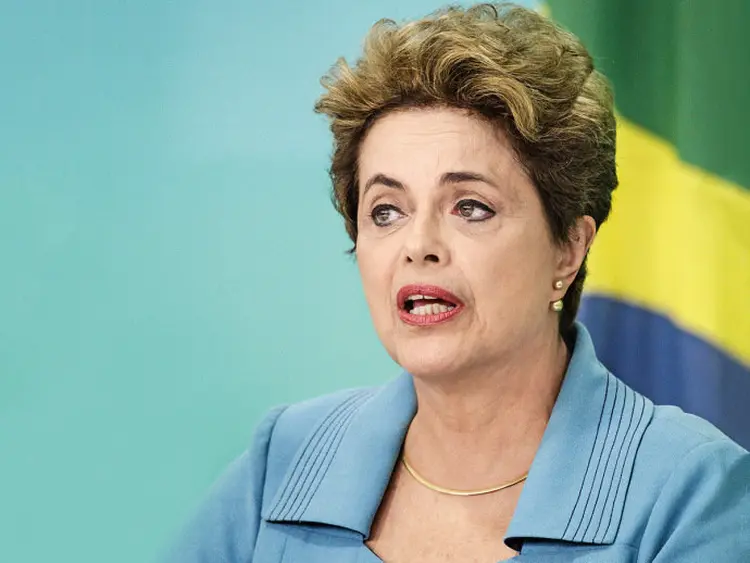 Dilma Rousseff: em sua mensagem, a petista tamém criticou a "grande mídia" e o PSDB (Cristiano Mariz/VEJA)