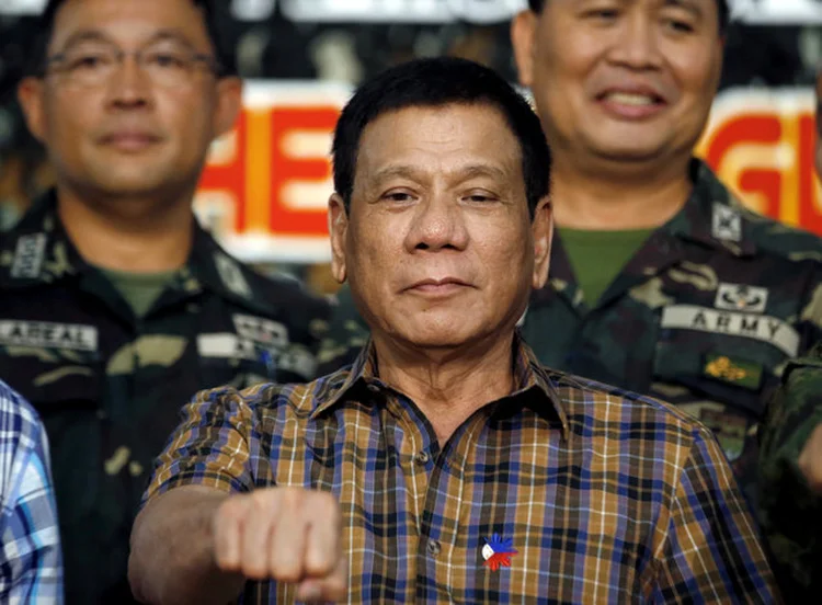 RODRIGO DUTERTE, DAS FILIPINAS: traficante bom é traficante morto  / Erik De Castro/ Reuters (Erik De Castro/Reuters)