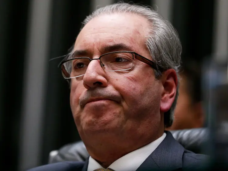 Cunha: grupo teria negociado com empresas vantagens indevidas na Petrobras, na Caixa e na Câmara dos Depurtados (Pedro Ladeira/Folha de S.Paulo)