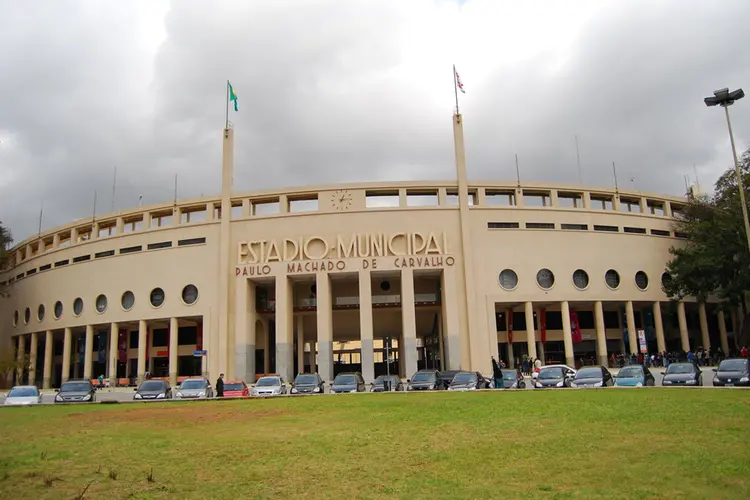 Pacaembu: os vereadores também votarão quais bens no Estádio serão reversíveis - voltarão para a cidade no fim da concessão - e quais são irreversíveis (Beraldo Leal/Wikimedia Commons)