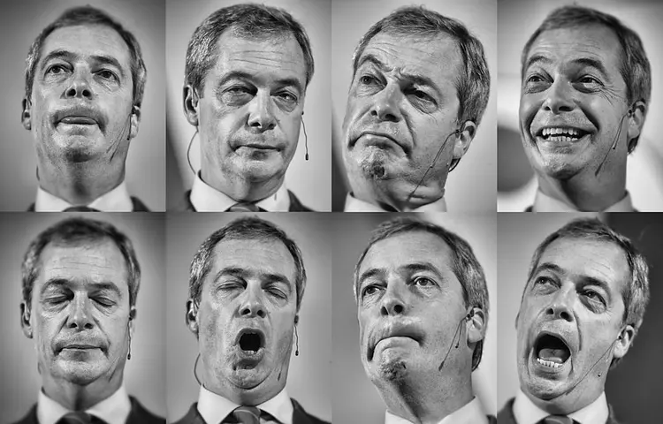 NIGEL FARAGE: uma das mais ativas vozes pelo Brexit, ele parece ter muito a dizer / Christopher Furlong/Getty Images
