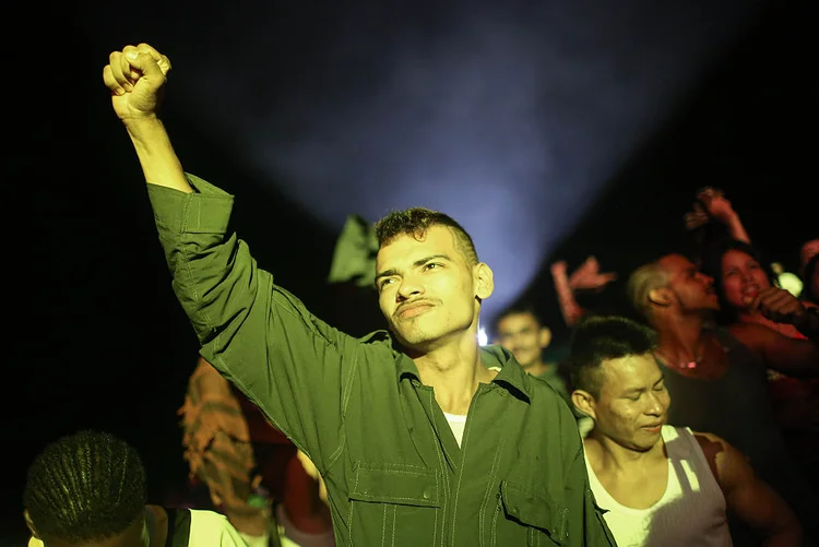 GUERRILHEIRO DAS FARC: o &#8220;sim&#8221; pelo acordo de paz deve receber 55% dos votos no domingo / Photo by Mario Tama/Getty Images