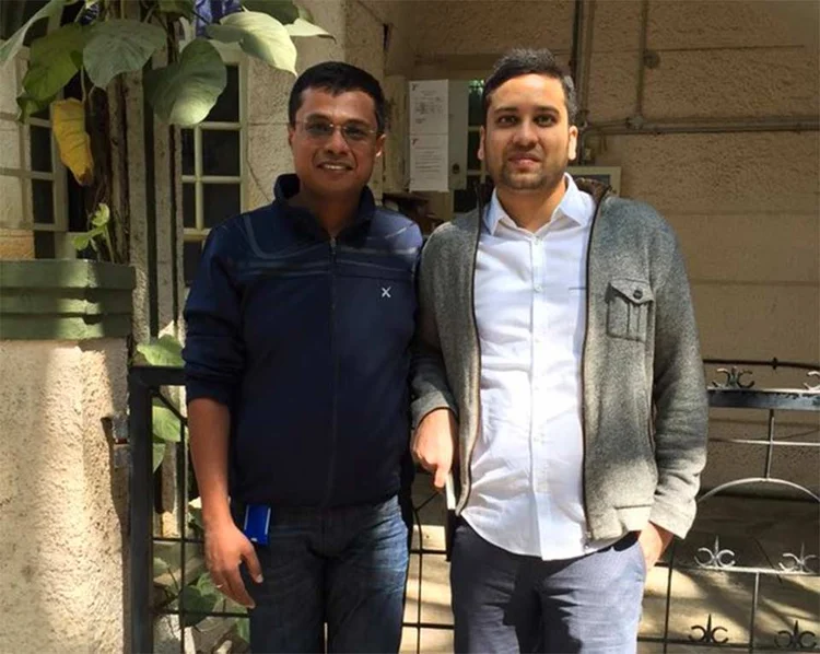 SACHIN BANSAL E BINNY BANSAL: fundados do Flipkart, líder de comércio eletrônico na Índia / Reprodução/ Twitter