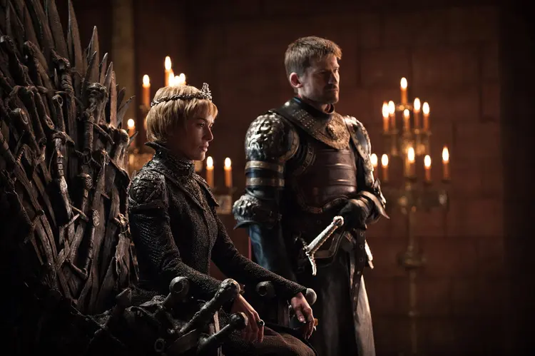 Cersei e Jaime Lannister, de Game of Thrones: série é a mais nomeada no Emmy de 2018, com 22 indicações (HBO/Divulgação)