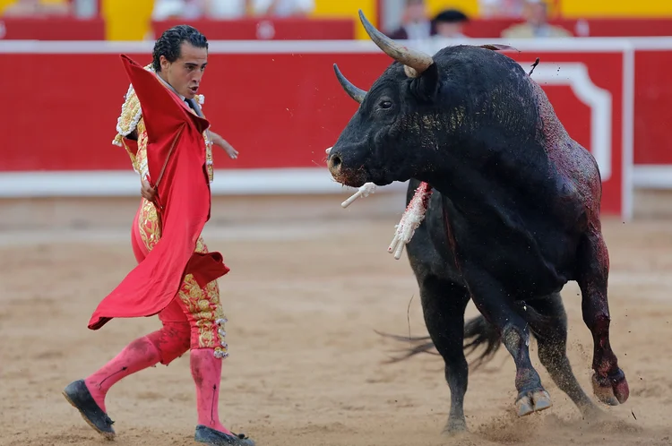 Iván Fandiño: segundo uma fonte médica, o toureiro sofreu duas paradas cardíacas e chegou sem vida ao hospital (Pablo Blazquez Dominguez/Getty Images)