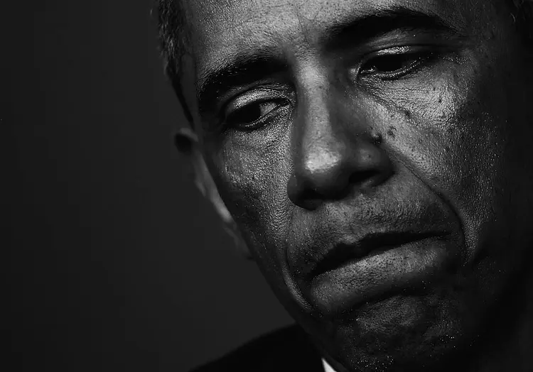 BARACK OBAMA: presidente americano faz seu discurso final nesta terça-feira, em Chicago / Win McNamee/Getty Images