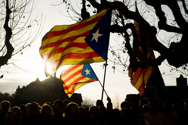 Catalunha: o rei Filipe VI declarou que "a Constituição irá prevalecer" (Alex Caparros/Getty Images/Getty Images)