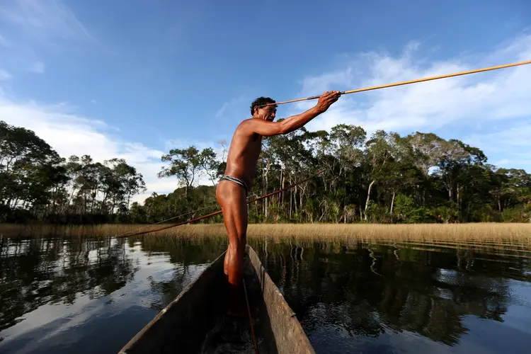 Xingu: presidente vem recebendo críticas de povos por sua política ambientaç (Ezra Shaw/Getty Images)