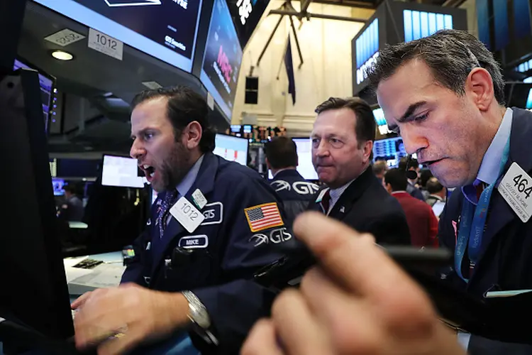 BOLSA DE NOVA YORK: principais mercados americanos terminaram o dia em alta, já Ibovespa caiu 1,4% / Spencer Platt/Getty Images