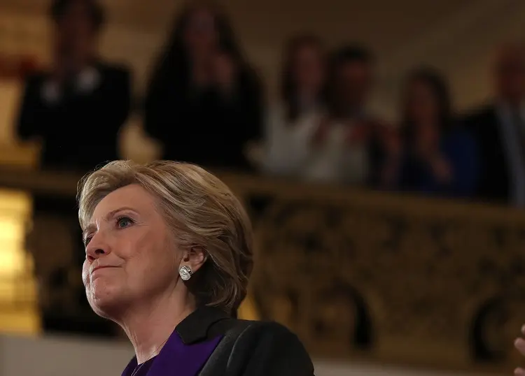 DERROTA: democratas não conseguiram eleger Hillary Clinton e partido enfrenta crise de identidade / Justin Sullivan/Getty Images