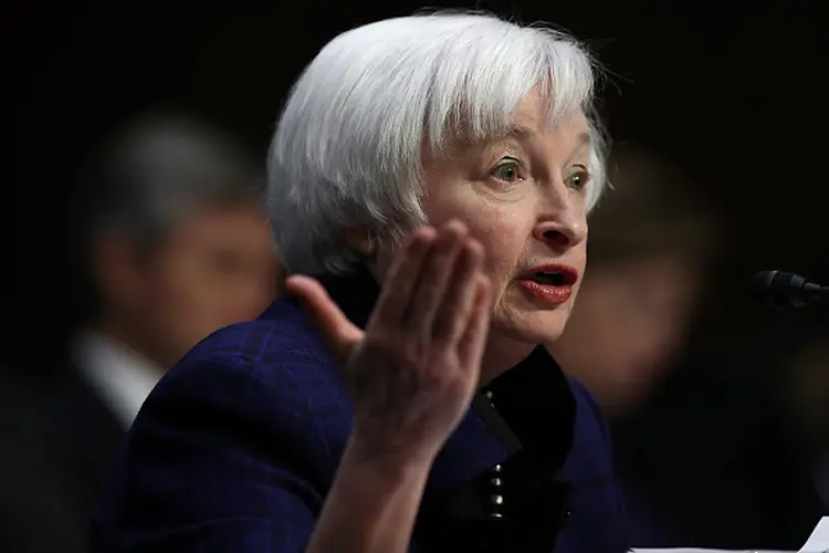 JANET YELLEN: , PRESIDENTE DO FED: dia deve ser de alta nos juros americanos  / Win McNamee/Getty Images