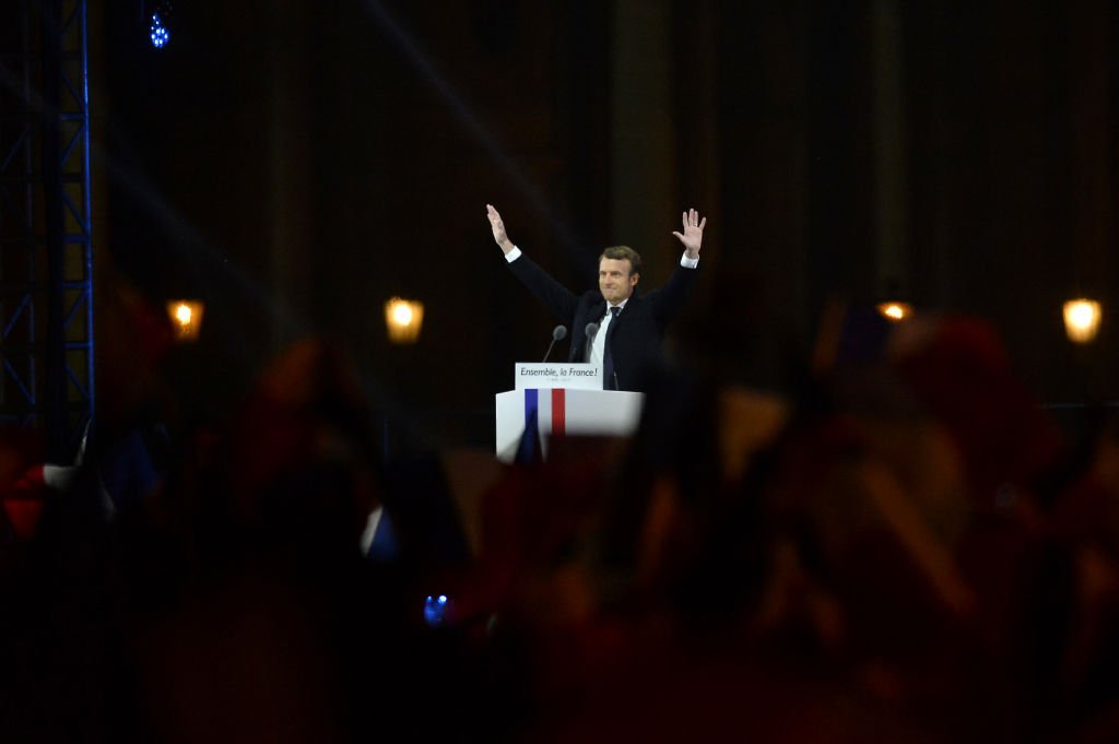 PARIS: Emmanuel Macron é eleito presidente da França; mercado respira aliviado / Aurelien Meunier/Getty Images