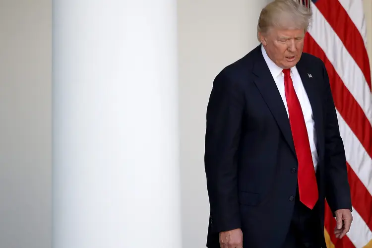 Donald Trump: Presidente anunciou saída dos EUA do Acordo de Paris (Win McNamee/Getty Images)