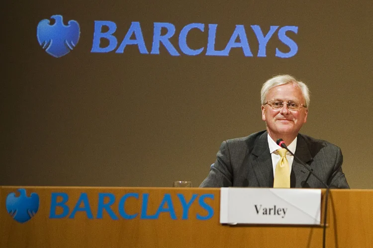 John Varley: próprio banco e outros três ex-diretores do Barclays também foram acusados de "conspiração para cometer fraude" (Michel Porro/Getty Images)