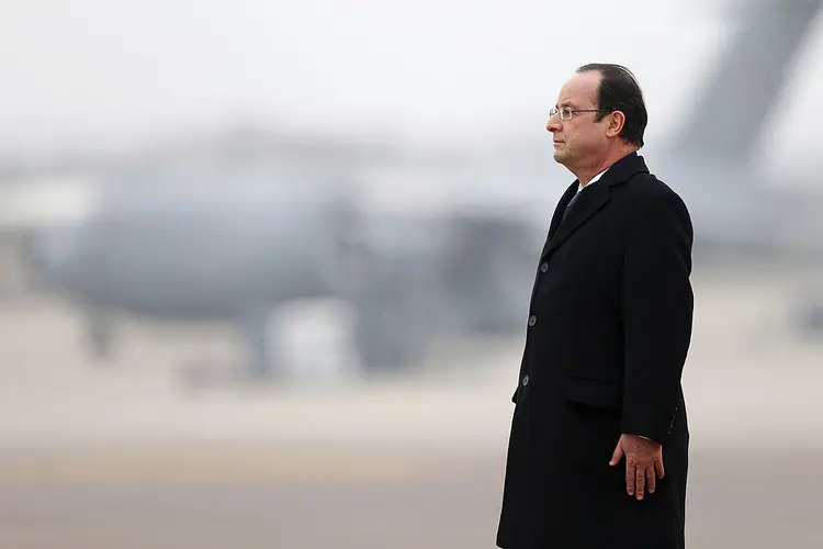HOLLANDE: presidente francês critica o isolacionismo em sua última viagem internacional / Andrew Winning/ Getty Images