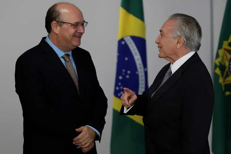 ILAN GOLDFAJN E MICHEL TEMER: indicado para a presidência do BC deve ser sabatinado nesta terça-feira  / Ueslei Marcelino/Reuters