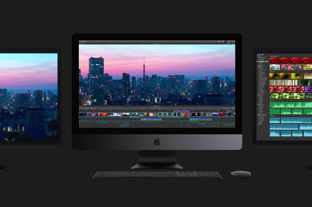 iMac Pro: a workstation é voltado para quem precisa trabalhar com realidade virtual e até inteligência artificial (Apple/Divulgação)