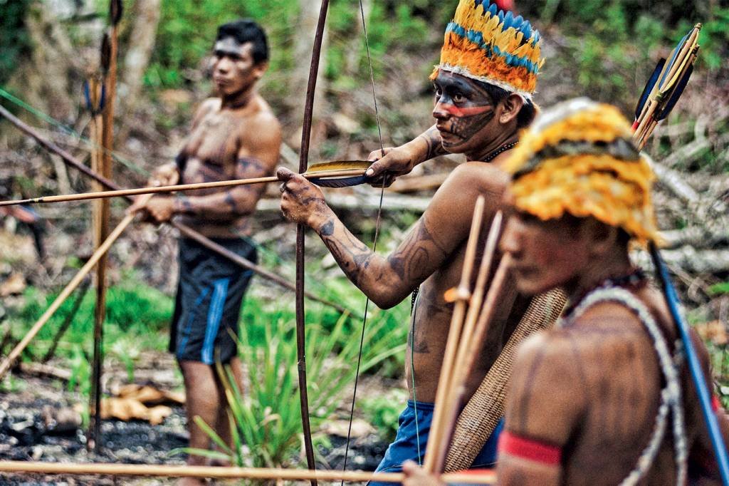 Índios: servidores da Funai defendem que o Ministério da Justiça siga tutelando fundação (Lunae Parracho/Reuters)