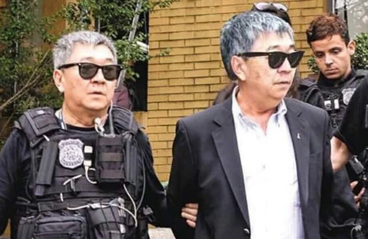 ISHII E ISHII: a prisão do policial deu origem a uma série de montagens nas redes sociais / Reprodução Twitter