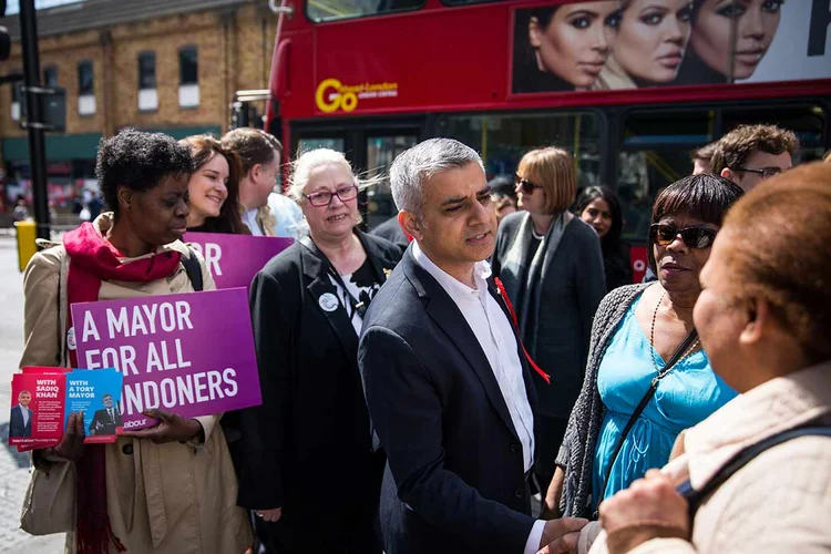 SADIK KHAN: o novo prefeito de Londres vai aos Estados Unidos e ao Canadá mostrar que a cidade continua aberta aos investidores  / Rob Stothard/ GettyImages