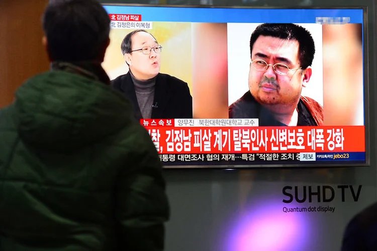 TEVE SUL-COREANA FALA DA MORTE DE JONG-NAM: Kim Jong-un havia emitido uma ordem de assassinato de seu meio-irmão / Lim Se-young/News1 via Reuters