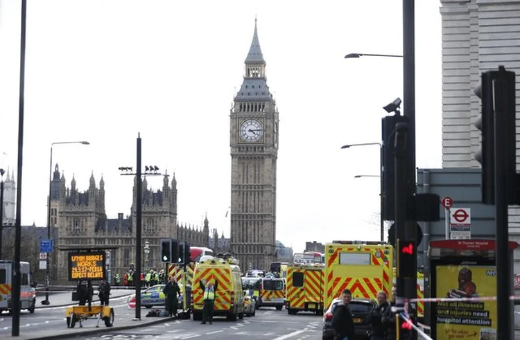 O BIG BEN E O PARLAMENTO, EM LONDRES: polícia britânica prendeu sete suspeitos ligados ao ataque de ontem / Eddie Keogh/ Reuters