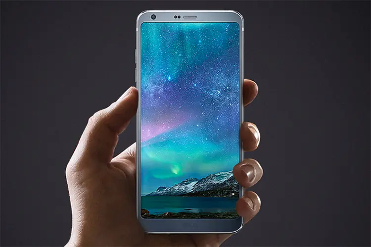 LG G6: smartphone tem tela de 5,7 polegadas (LG/Divulgação)