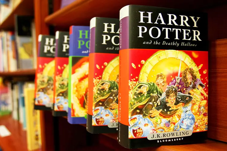 Livros da série Harry Potter (SUZANNE PLUNKETT/Bloomberg)