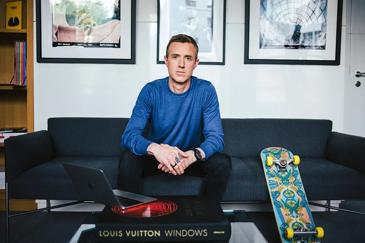 IAN ROGERS: americano é o responsável pelo novo site de compras online do grupo de luxo LVMH, dono de marcas como Louis Vuitton e Dior  / Dmitry Kostyukov/ The New York Times