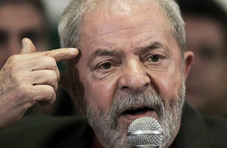 Lula: depoimento do ex-presidente foi prestado por meio de videoconferência na sede da Justiça Federal em São Bernardo do Campo (Fernando Donasci/Reuters)