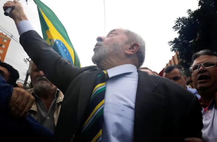 LULA EM CURITIBA: ex-presidente após ter prestado depoimento ao juiz Sergio Moro / Nacho Doce/Reuters