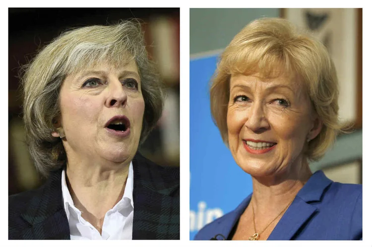 MAY E LEADSOM: o Reino Unido terá uma mulher premiê pela segunda vez, 26 anos depois da saída de Thatcher / Reuters