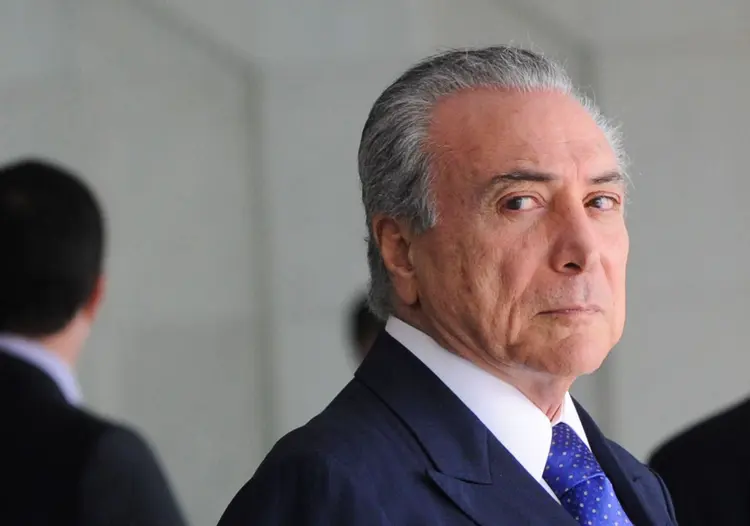 Michel Temer: na ação inicial, o presidente não estabeleceu um valor de indenização (Reprodução/Agência Brasil)