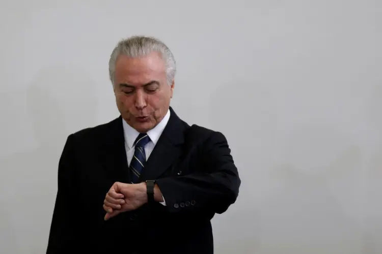 Temer e seu ex-assessor e ex-deputado Rodrigo Rocha Loures são acusados de corrupção passiva (Ueslei Marcelino/Reuters)