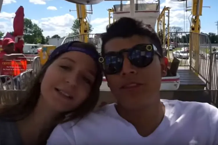 Monalisa Perez e Pedro Ruiz: jovem matou namorado acidentalmente com um tiro no peito (YouTube/Reprodução)