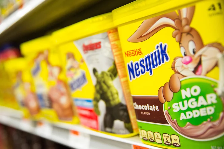 NESQUIK: o produto teve sua fórmula alterada como parte de um ambicioso plano global da Nestlé / Andrew Burton/Getty Images