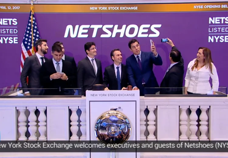 Netshoes: a loja online de artigos esportivos abriu seu capital na Nyse (Facebook/Netshoes/Reprodução)