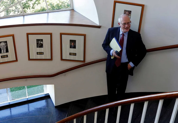 OLIVER HART: professor em Harvard ganhou Nobel de economia ao lado do finlandês  Bengt Holmström / Mary Schwalm/ Reuters