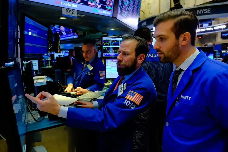 BOLSA DE NOVA YORK: o índice S&amp;P 500 chegou a seu recorde histórico ontem / Eduardo Munoz Alvarez/Getty Images