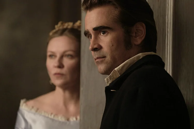 Kirsten Dunst e Colin Farrell, no filme "O Estranho Que Nós Amamos", de Sofia Coppola (Focus Films/Divulgação)