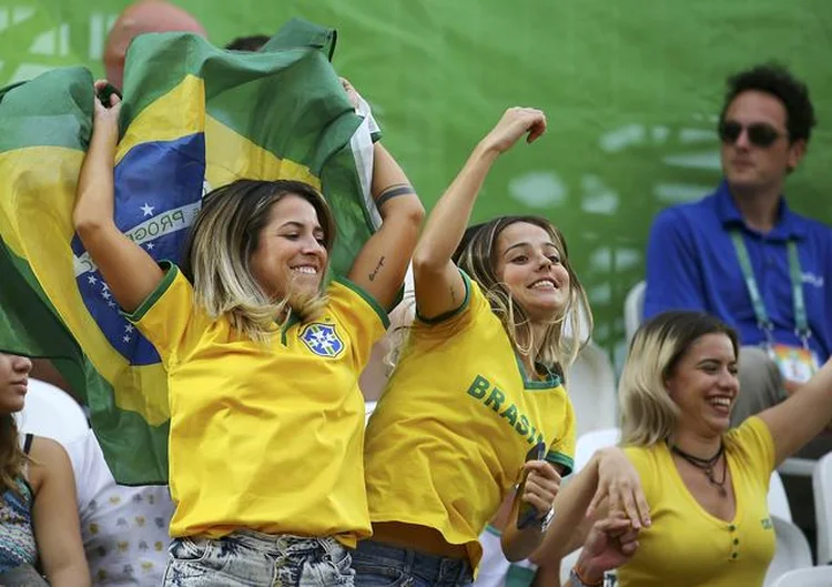 TORCEDORAS NO FUTEBOL FEMININO: a audiência das mulheres chegou a quadruplicar durante os Jogos  / Pilar Olivares/ Reuters