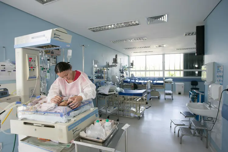 Hospital em São Paulo: ANS utilizou, pela primeira vez, uma nova metodologia de cálculo (Flickr do Governo do Estado de São Paulo/Divulgação)