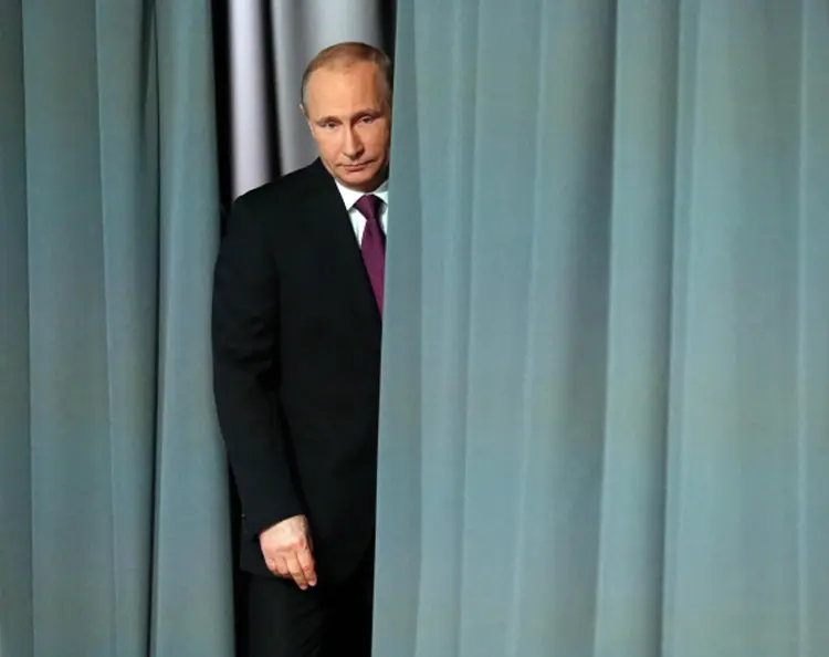 Vladimir Putin: presidente russo vai hoje à Turquia, onde se encontra ainda nesta segunda-feira com o presidente turco Recep Tayyip Erdogan (Konstantin Zavrazhin/Getty Images)