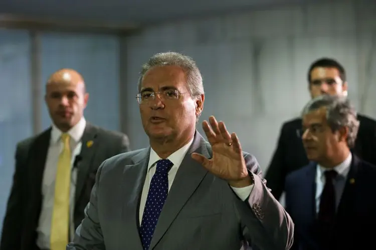 RENAN: ele continua na presidência do Senado, pelo menos por enquanto  / Marcelo Camargo/Agência Brasil