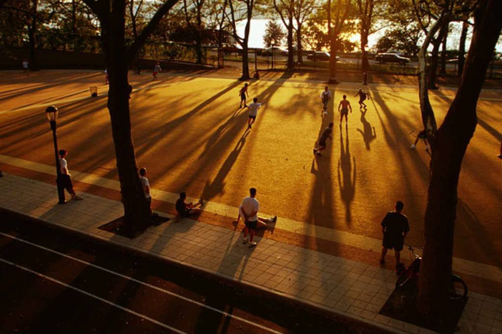 RIVERSIDE PARK, NOVA YORK: crime nunca chegou a um nível tão baixo na cidade, e a sociedade há gerações não está tão segura / Jeff Greenberg / Getty Images