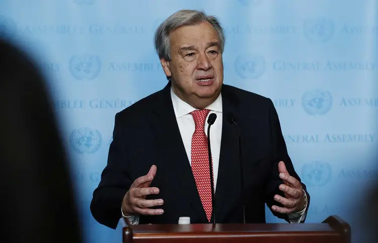 ANTONIO GUTERRES: entre a reforma da ONU e reuniões inúteis  / Lucas Jackson/ Reuters
