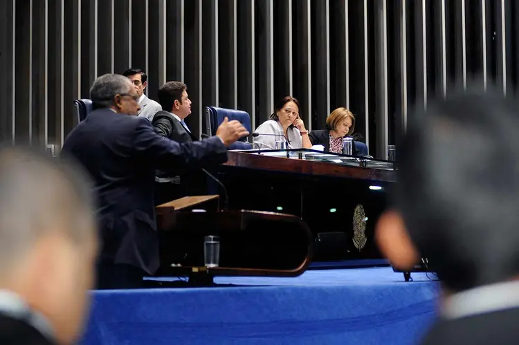 SENADO: PMDB terá cinco das 21 cadeiras da comissão que analisará impeachment / Waldemir Barreto/ Agência Senado