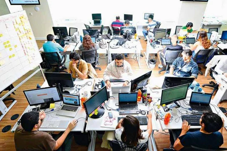 Escritório do Peixe Urbano: operações continuarão separadas do Groupon por enquanto (Germano Lüders/Exame)