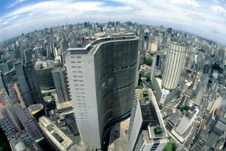 Vista da cidade: não é por acaso que a cidade é conhecida por "selva de pedras" (Giulio Andreini/Getty Images)